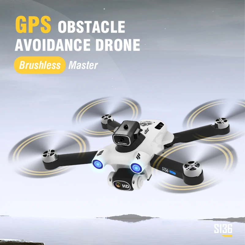 โดรน S136 Pro Ultra Rc โดรน 8K - Drone Camera Mount บทวิจารณ์และราคา