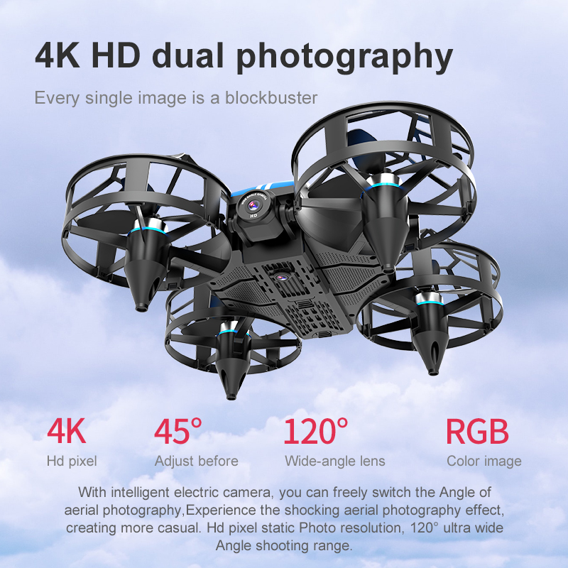 ใหม่ Mini Drone 812PRO อาชีพ H - Drone Camera Wide Angle บทวิจารณ์และราคา